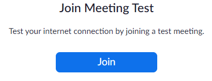 Join meeting Test example image