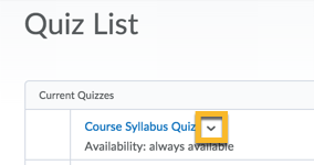 down arrow to the right of the quiz title.png
